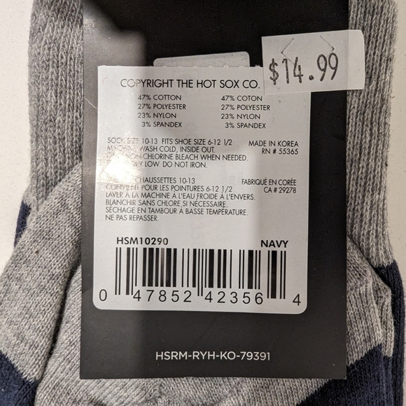 "DOG DAD" men's crew socks by hot socks - New SZ 6-12 shoe size - Picture 8 of 8